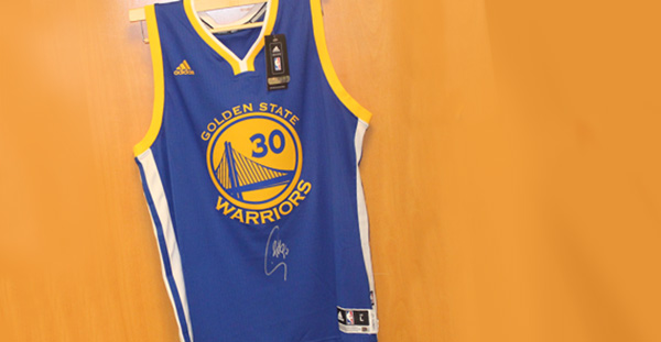 Adidas Steph Curry Warriors Jersey - Adult S