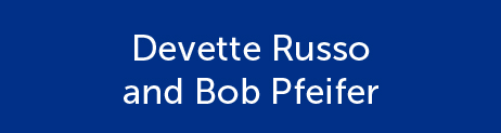 Devette Russo and Bob Pfeifer logo