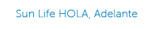 Sun Life HOLA Adelante logo