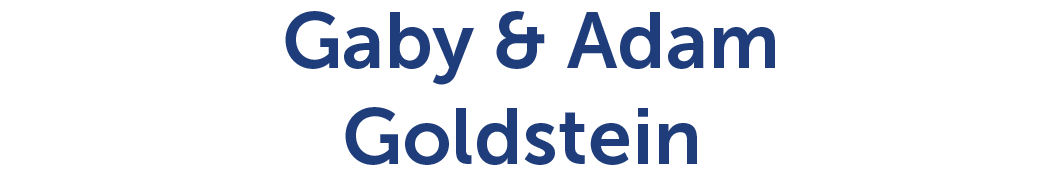 Gaby & Adam Goldstein 