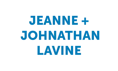 Jeanne + Johnathan Lavine Logo