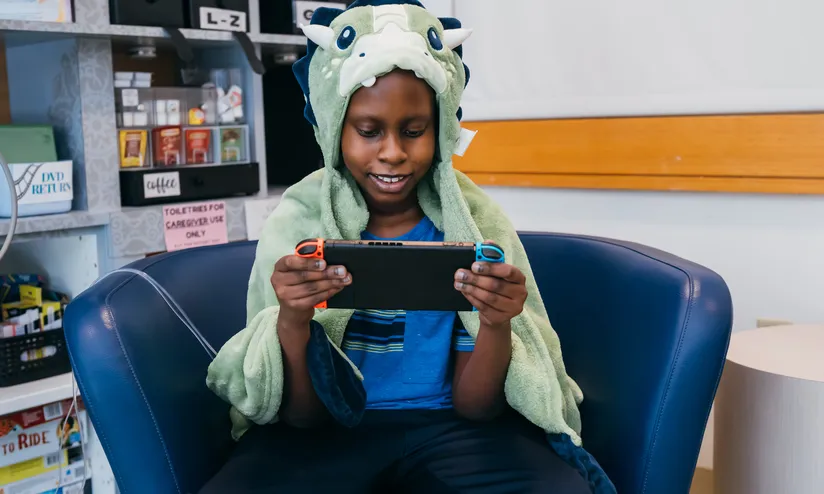 child patient gaming