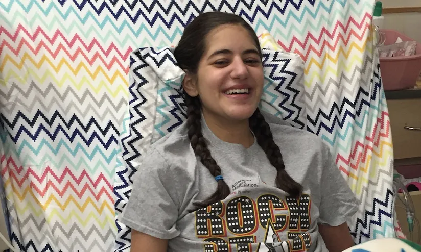 Nicole smiling