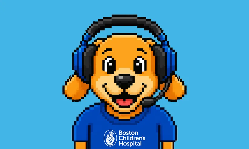 dog avatar wearing headphones