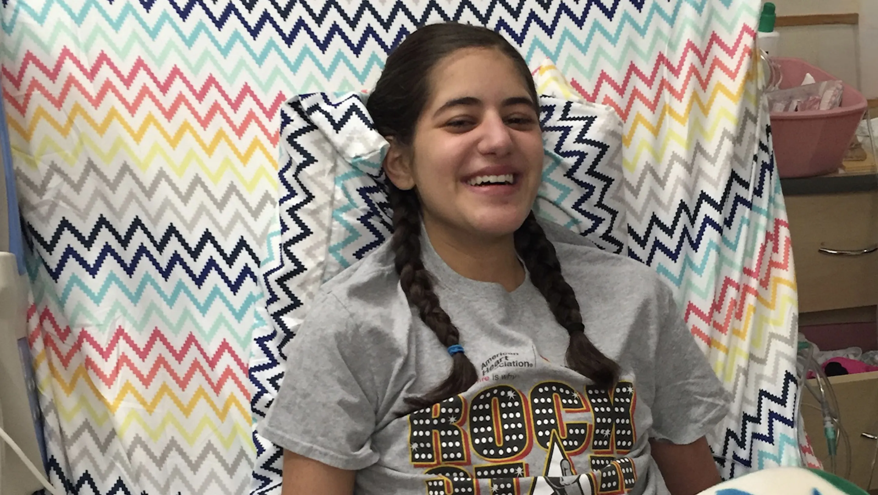 Nicole smiling