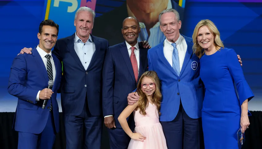 Champions for Childrens Sponsors pose for a picture for Boston Childrens Hospital