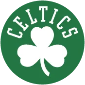 Boston Celtics green logo with shamrock