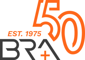 BR+A logo orange